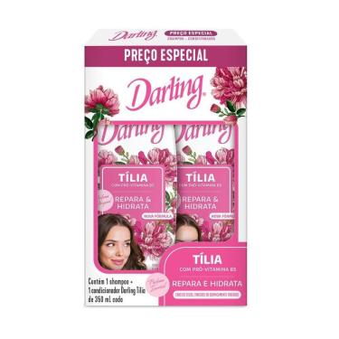 Imagem de Shampoo + Condicionador Darling Tilia 350 ml Cada