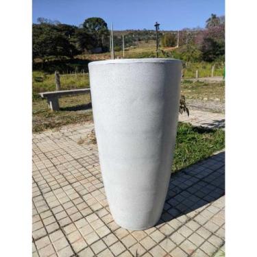 Imagem de Vaso De Planta Grande Cone Brilhante Luxo Decorativo XGG - Renovar Art