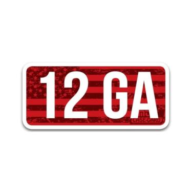 Imagem de Etiquetas de calibre de munição - 12 Ga, pacote com 8