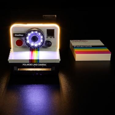 Imagem de Vaodest LED Light for Lego 21345 Ideas Polaroid OneStep SX-70 Camera Set,Design and Configuration Compatible with Model 21345 (LED Light Only, Not Building Block Kit)