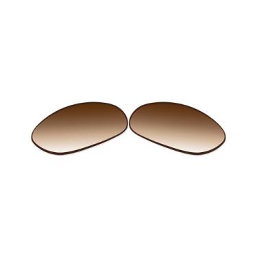 Imagem de Vonxyz Substituição para óculos de sol de arpão Costa Del Mar - Várias opções, Brown Gradient Polarized, 0