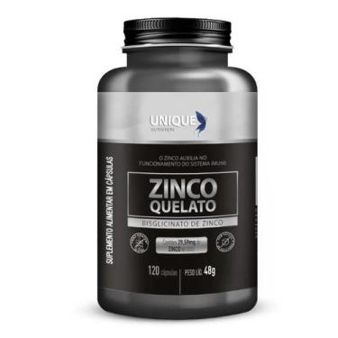 Imagem de Zinco Quelato 120 Cápsulas Unique Nutrition