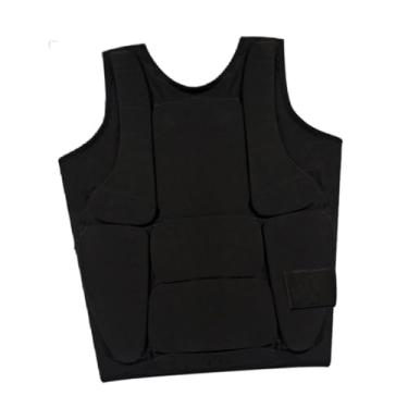 Imagem de simhoa Protetor de peito de karatê, colete protetor de taekwondo, escudo de costela, proteção corporal, para sparring, treinamento, kickboxing