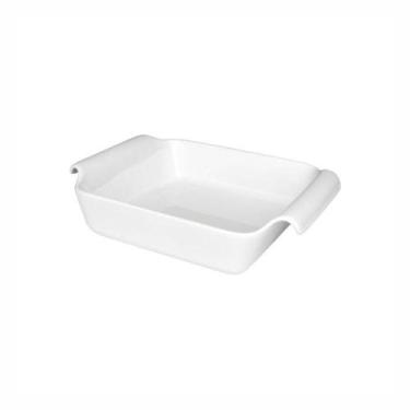 Imagem de Travessa Refratária Retangular Rasa Em Porcelana Fall Oxford 1,1l