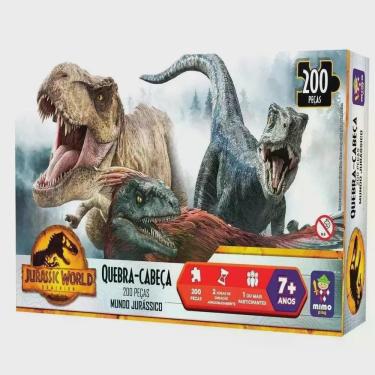 Imagem de Quebra Cabeça 200pcs Mundo Jurassico 2090 - Mimo