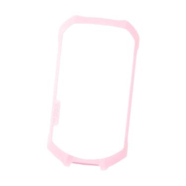 Imagem de simhoa Capa protetora para velocímetro de bicicleta, presente multifuncional, medidor de velocidade, computador de bicicleta, capa protetora para ciclismo, Rosa Vermelho