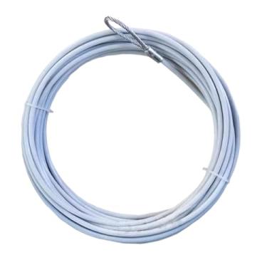 Imagem de YIJU Substituição de cabo de rede de tênis, cabo profissional para vôlei, correia de de aço para rede de tênis