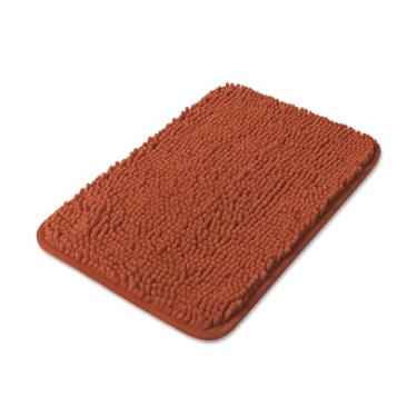 Imagem de Yeaban Tapetes de banheiro pequenos 30,5 x 45,7 cm – Tapetes de banho de chenille grossos | Tapete de banho absorvente e lavável, antiderrapante, tapetes macios e macios para banheiro, chuveiro, pia
