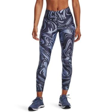 Imagem de Legging de Treino Feminina Under Armour 7/8 HG, Azul, PP