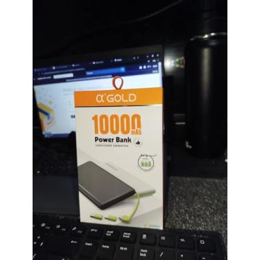 Imagem de Carregador Portátil 10.000MAH Agold PN-951A (V8, TIPO C, IPHONE)