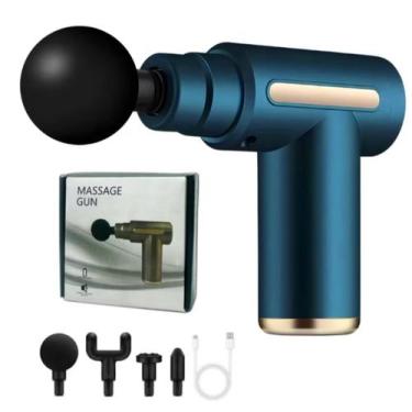 Imagem de Massageador Elétrico Alta Frequência Profissional Muscular 6 Velocidad