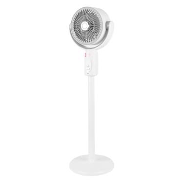 Imagem de Fockety Ventilador Permanente, 15-32in 90 ° Fã de Pedestal Oscilante Com Remoto, 5 Velocidades, Timer de 8h, Altura Ajustável e Fãs de Piso Tranquilo para Casa, Quarto, Sala