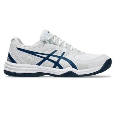 Imagem de Tênis Asics Court Slide 3 Masculino Branco E Azul