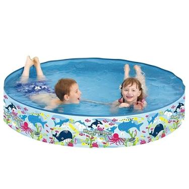 Imagem de Piscina, 226 Litros, Redonda, Rigid Wall Pool, Jilong