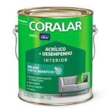 Imagem de Tinta Acrilico Coralar Branco Gelo 3.6l - Coral