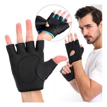 Imagem de Luva Academia Halteres Neoprene Musculação Esporte exercício funcional