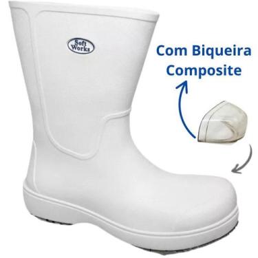 Imagem de Bota Segurança EVA Cano Longo Biqueira Composite BB86 Soft Works Seviç