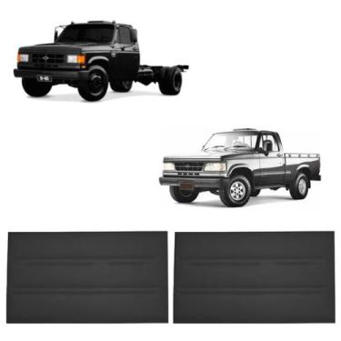 Imagem de Forro Porta Material Sintético Chevrolet A20 C20 D20 D40 Até 1992 Par 