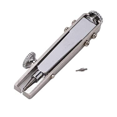 Imagem de Silver Watch Conjunto de ferramentas de remoção de segunda mão com ponta de fibra ótica, alicate de liga de alumínio para reparo e manutenção de relógios