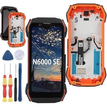 Imagem de Yuxyiony Nova tela de substituição para Blackview N6000 SE Tela de reparo de tela LCD e acessórios de ferramenta de substituição