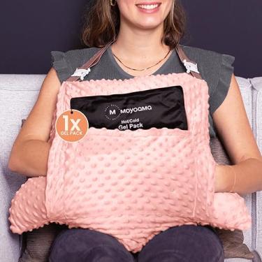 Imagem de MOYOAMA Travesseiro de histerectomia pós-cirurgia para recuperação de histerectomia essenciais - Travesseiro de cirurgia para abdômen, travesseiro abdominal pós-cirurgia, travesseiro de recuperação de