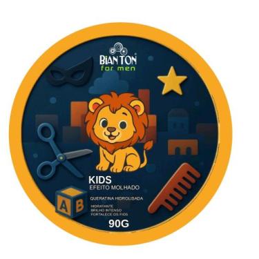 Imagem de Pasta Modeladora Kids Brilho 90 Gr - Bianton For Men