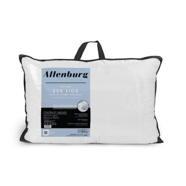 Imagem de Travesseiro Suporte Firme 250 Fios Lavável 50x70cm - Altenburg - Firme 250 Fios