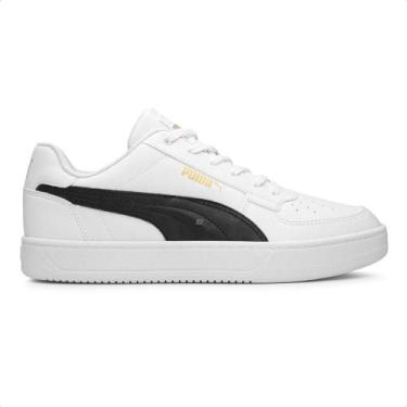 Imagem de Tênis Puma Caven 2.0 Bdp Masculino, Branco, Preto, 39