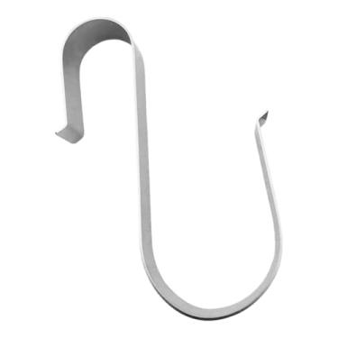 Imagem de predolo Suporte para bóia de anel S Hook Alto desempenho Fácil uso Corrimão de aço inoxidável Fácil instalação Berço Suporte para bóias de anel salva-