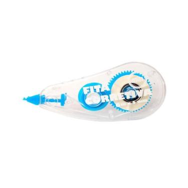 Imagem de Fita corretiva branca Leo & Leo 6m x 5mm, correção instantânea, super 