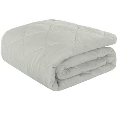 Imagem de Edredom NTBAY Down Alternative Toddler 100x120cm cinza claro