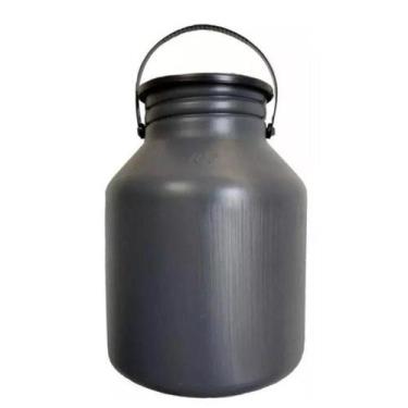 Imagem de Latão De Leite Plástico Injesul Cinza 10l