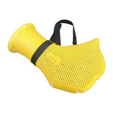 Imagem de RNXRZANK Cesta Ing Acessórios Armazenamento de Viagem Multiuso Ing Suporte para Isca para Segurar Foices Enguia Peixinho, Amarelo