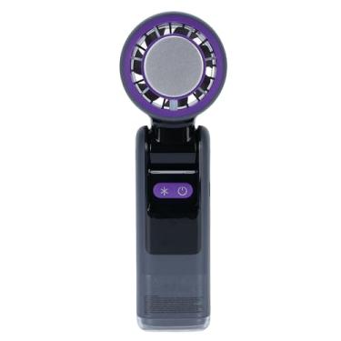 Imagem de Mingzhe Ventilador De Refrigeração Handheld Display LED Alta Velocidade USB Recarregável Compacto Pequeno Ventilador para Escritório De Viagens