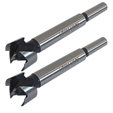 Imagem de Kit 2 Broca Forstner 18Mm Furadeira Madeira Dobradiça Caneco