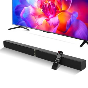 Imagem de MZEIBO Barra de som de 80 W com som imersivo, design 2 em 1 destacável para home theater, TV e experiência musical