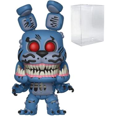 Imagem de Pop Five Nights at Freddy The Twisted Ones - Boneco de vinil Pop Bonnie Funko (incluído com capa protetora de caixa pop compatível) multicolorido 9,5 cm