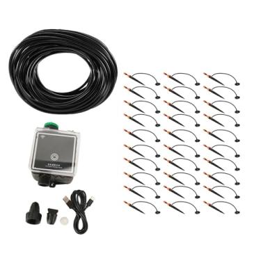 Imagem de de irrigação Kit Wi -Fi Controle remoto USB 5V Ajustável pulverizável Drippable com o de rega do timer de rega para a casa da varanda (30m / 98,4ft)