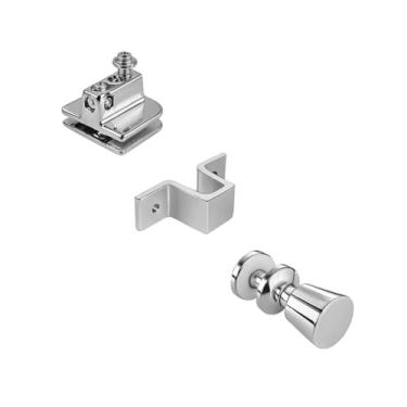 Imagem de Janela de Correr c/ 2 Folhas em Zamac kit 4 - Cromado