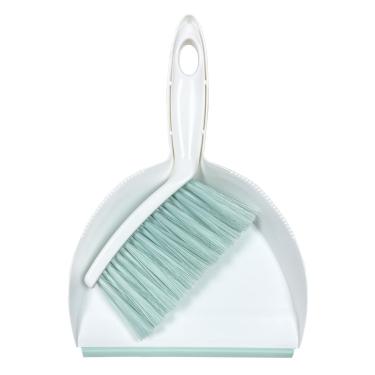 Imagem de NBGYTECH Conjunto de mini vassoura e pá de poeira pequena e conjunto de escova ferramentas de limpeza portáteis para escritório em casa, trailer, acampamento, aprendizagem (verde)