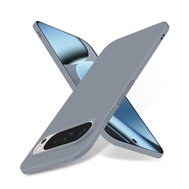 Imagem de Puxssul Capa superfina para Google Pixel 10 / Google Pixel 10 Pro, capa rígida ultrafina antiarranhões [acabamento fosco suave] Capa de telefone minimalista elegante - cinza