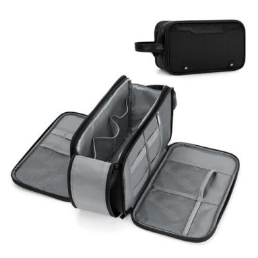 Imagem de Bolsa de higiene Wedama para homens, grande, suspensa, impermeável, pr