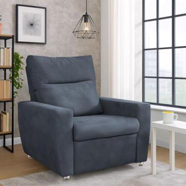 Imagem de Poltrona Reclinável Do Papai Moderna Nivea - Silverio Decor, Grafitte