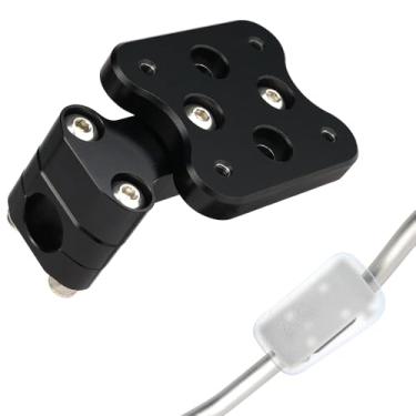 Imagem de xitomer Suporte GPS AMPs apto para KLR650 2022 2023, suporte de GPS para navegador de motocicleta (barra de apoio de 14 mm)