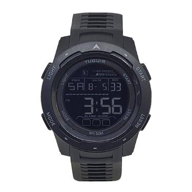 Imagem de Relógio Unissex Relógio Tuguir Digital Tg30396 Preto
