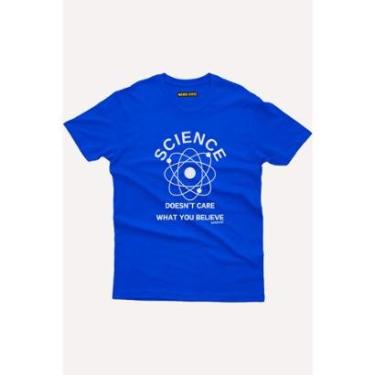 Imagem de Camiseta Nerd Chic Fatos Importam, Crenças Não-Unissex