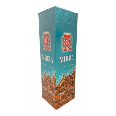 Imagem de Incenso Mirra Guda Indiano 25 Caixas Com 7 Varetas