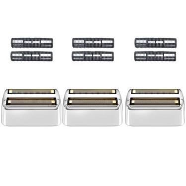 Imagem de Pacote com 3 lâminas e cortadores de barbear para BaBylissPro - AIJALY