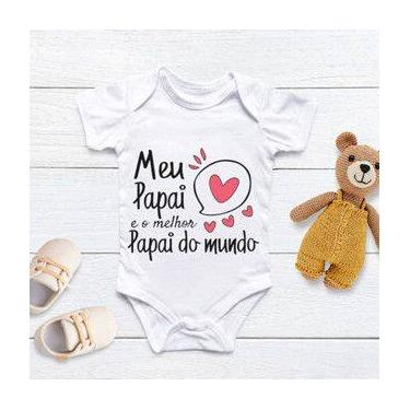 Imagem de Body Personalizado Bebê Meu Papai é o melhor Papai do Mundo - Baby da 