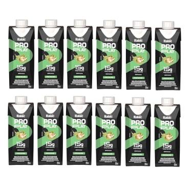 Imagem de Whey Zero Lactose 15g de Proteínas 250 ml Sabor Pistache Italac Pro Play Caixa com 12 Unidades